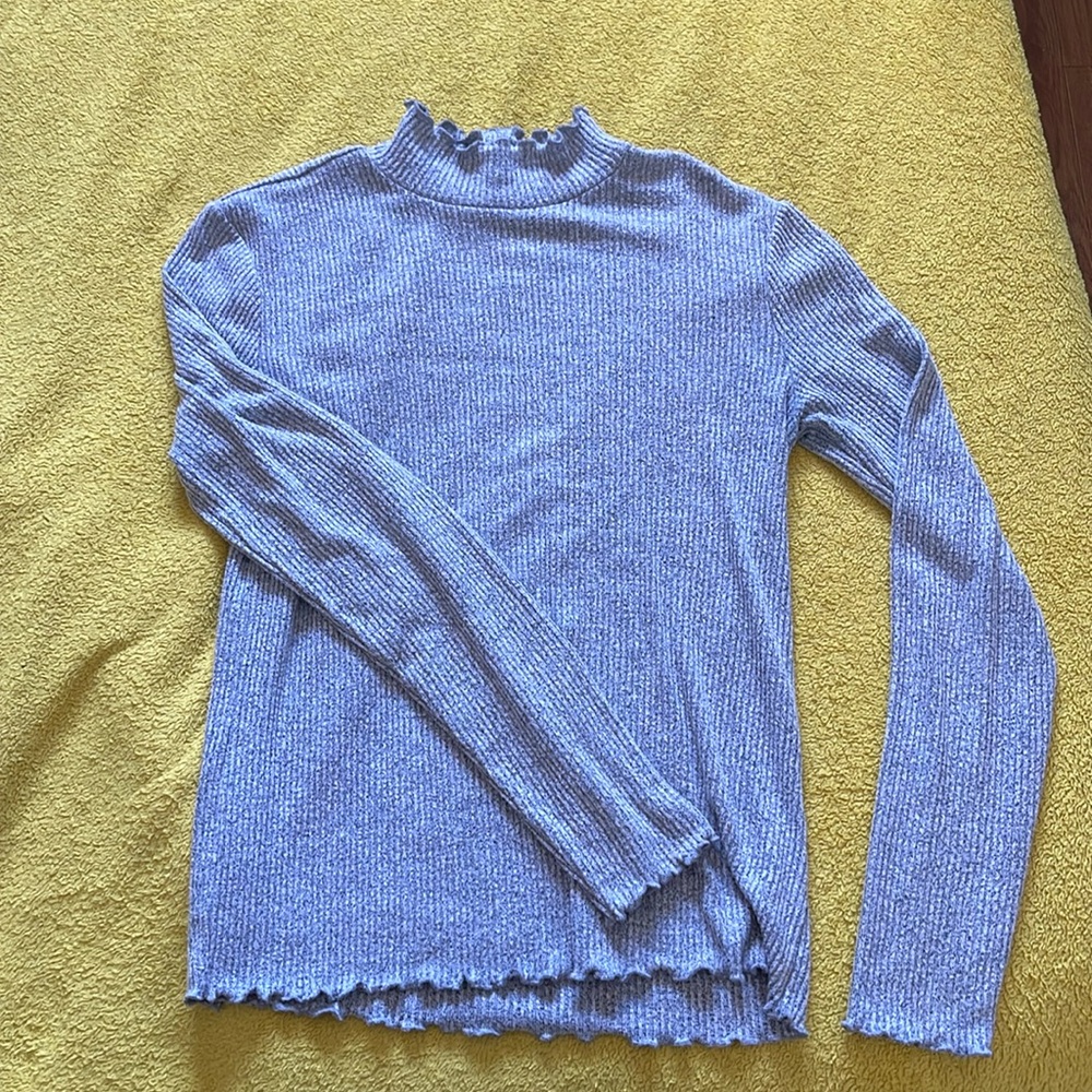 Grey Turtleneck